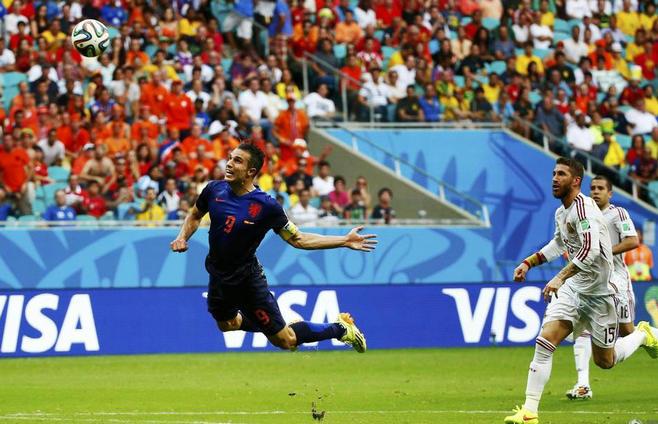 2014世界杯荷兰与西班牙比赛高清视频